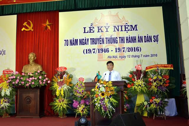Cục Thi hành án dân sự HN kỷ niệm 70 năm truyền thống