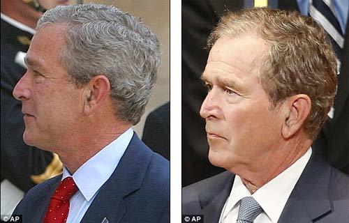 Bush 'con' trông thế nào sau nhiều năm rời Nhà Trắng?
