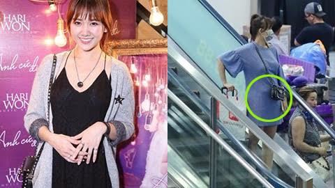 Hari Won từ chối trả lời về tin đồn đang mang bầu với Trấn Thành