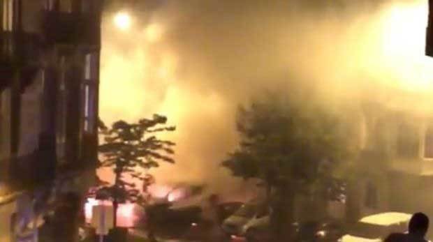 Nổ liên tiếp, lửa cháy rực trời ở thủ đô Bỉ