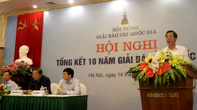 Giải Báo chí quốc gia: Tôn vinh 'Nhanh, mới, đúng, hay'
