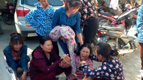 Hà Tĩnh: Vật vã giữa công đường kêu oan cho chồng
