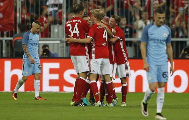 Pep ôm hận trước Bayern ở trận ra mắt Man City