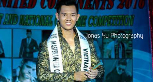 Hải Quân đoạt giải Nam vương mặc quốc phục dân tộc đẹp nhất