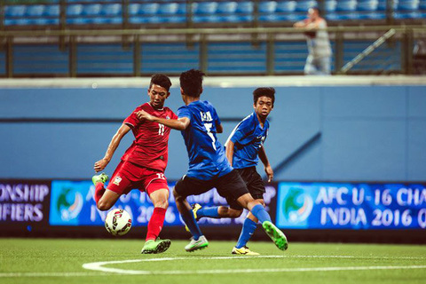 Video bàn thắng U16 Campuchia 0-3 U16 Thái Lan