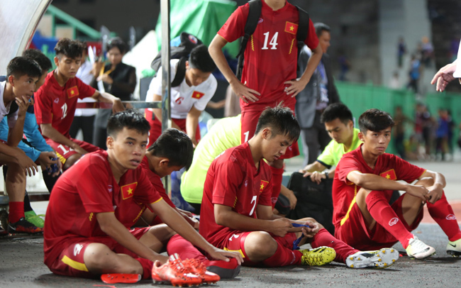 U16 Việt Nam, đừng khóc!