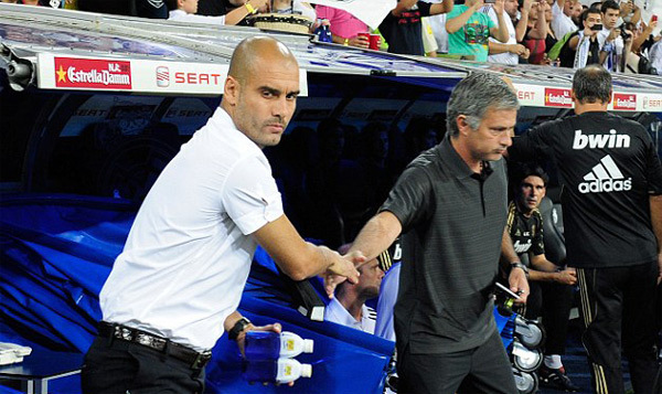 Gạt hiềm khích, Pep bắt tay cựu thù Mourinho