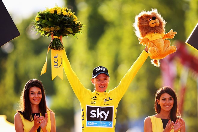 Chris Froome lần thứ 3 vô địch Tour de France
