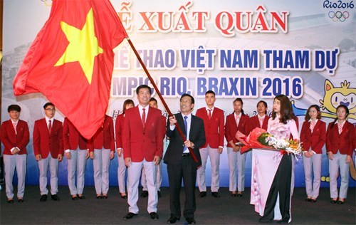 Đoàn TTVN lên đường tham dự Olympic 2016