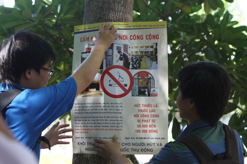 Thi viết phòng, chống tác hại của thuốc lá 2016