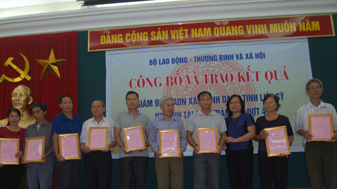 Xác định danh tính 99 liệt sĩ hy sinh tại Lào