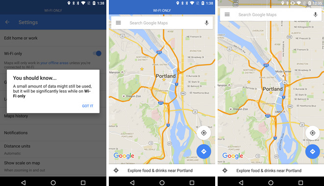 Google Maps thêm tính năng tiết kiệm dữ liệu cho Android