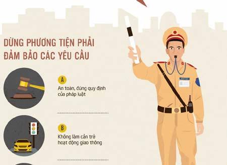 CSGT được dừng phương tiện khi nào?