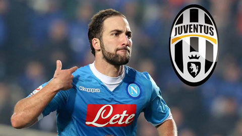 Bom tấn: Higuain gia nhập Juventus với giá 90 triệu euro