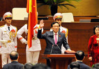Chánh án TANDTC Nguyễn Hòa Bình tuyên thệ lần hai