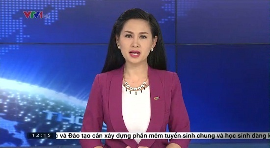 Nữ MC bản tin Thời sự 19h lọt đề cử ấn tượng VTV