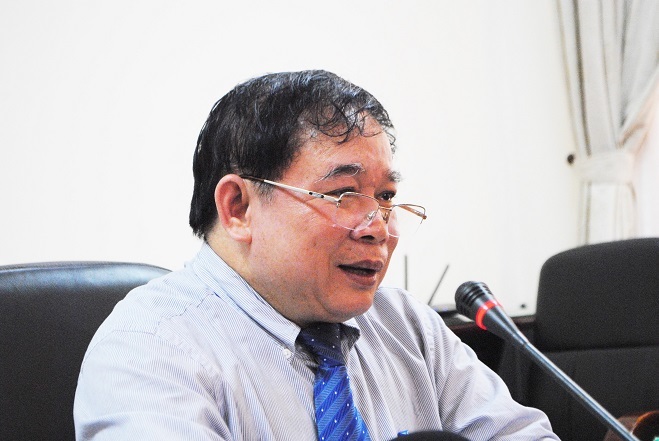 Thứ trưởng Bộ GD-ĐT Bùi Văn Ga công bố điểm sàn ĐH 2016