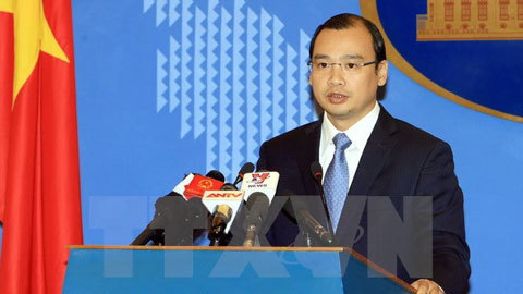 Phản đối quan chức Đài Loan ra đảo Ba Bình