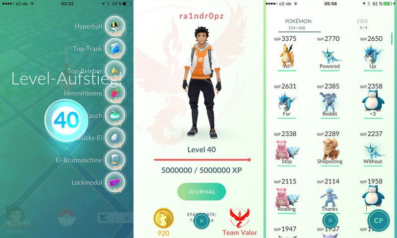 Game thủ tuyên bố đạt level cuối cùng của Pokemon Go