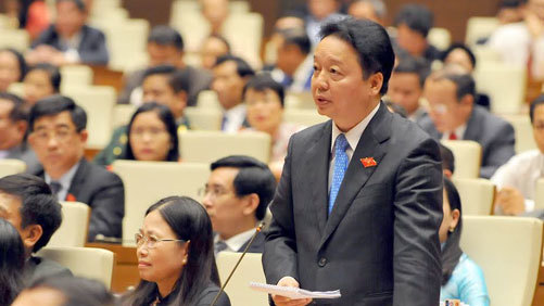 Bộ trưởng Trần Hồng Hà QH 29/7