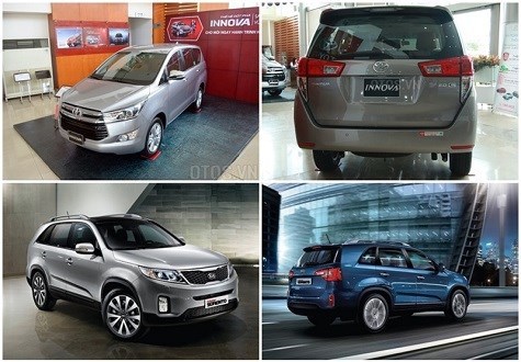 Xe gia đình 7 chỗ tầm giá 1 tỷ đồng: Chọn Toyota Innova hay Kia Sorento?