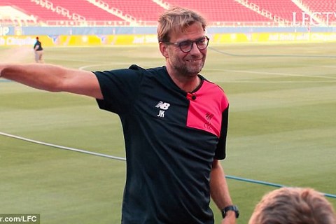 Klopp hứng chí 