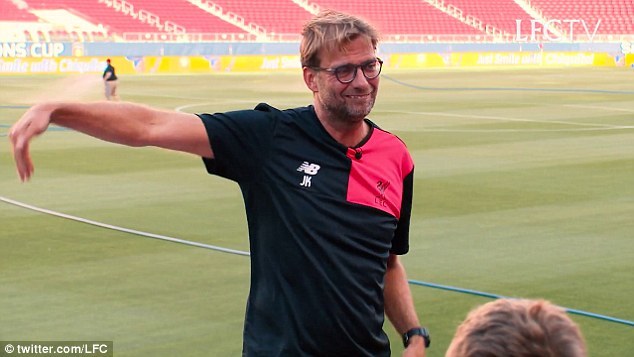 Klopp hứng chí