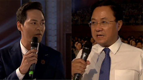 Phan Anh và Nhà báo Hồng Thanh Quang gặp lại sau 60 phút mở