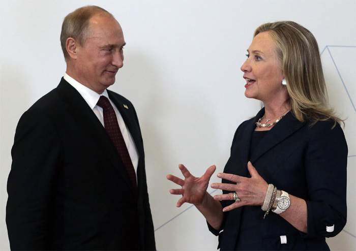 Báo chí Nga bị 'tố' coi Hillary như kẻ thù