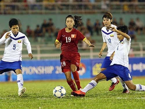 Thắng đấu súng Myanmar, tuyển nữ Việt Nam gặp lại Thái Lan ở chung kết