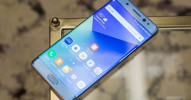 Galaxy Note 7 chính thức ra mắt với khả năng quét võng mạc