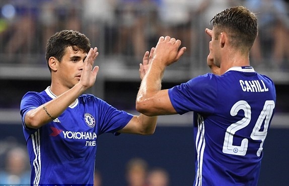 Kante ra mắt, Oscar giúp Chelsea vùi dập Milan