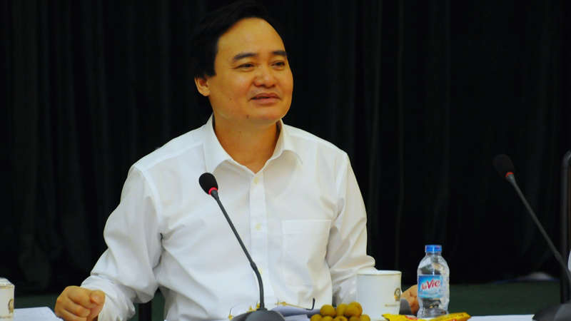 Bộ trưởng Giáo dục: 