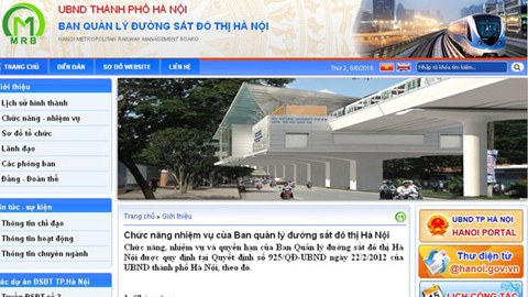 HN bổ nhiệm Trưởng Ban quản lý đường sắt đô thị