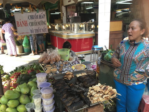 Chợ Miên, Sài Gòn, khô cá lóc, Camphuchia, quận 10, Lê Hồng Phong