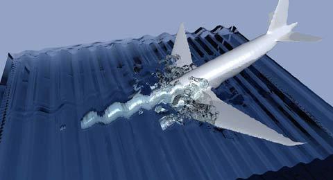 MH370 đã rơi xuống biển với tốc độ cao