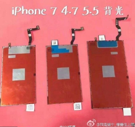 iPhone 7 lộ màn hình 5,5 inch 2K?