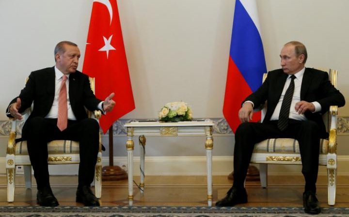 Tổng thống Thổ hết lời tán tụng Putin