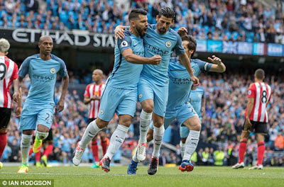 Video bàn thắng Man City 2-1 Sunderland