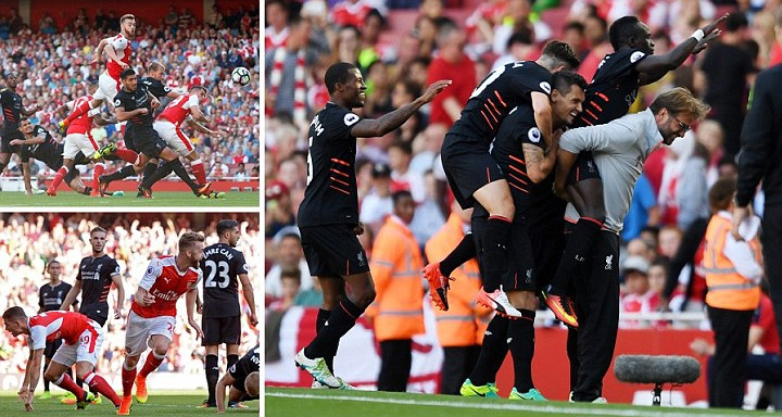 Video bàn thắng Arsenal 3-4 Liverpool