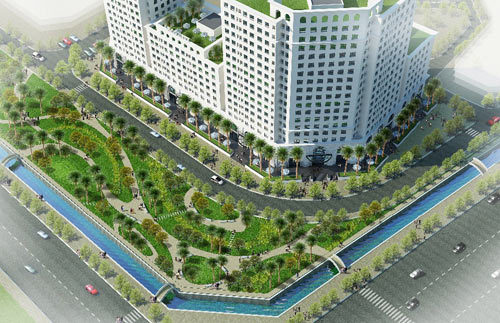 Giải ‘cơn khát’ căn hộ cao cấp quận Long Biên