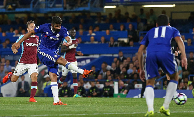Diego Costa hóa người hùng, Chelsea thắng nghẹt thở