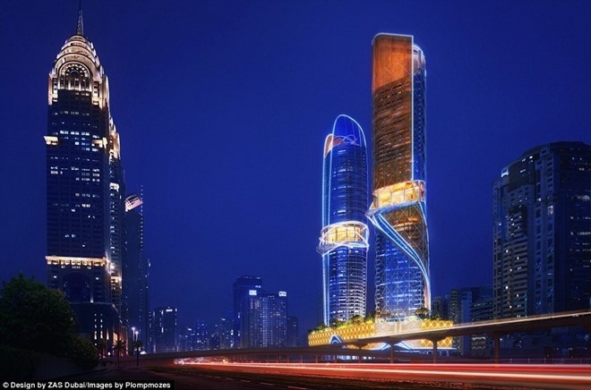 Dubai xây khách sạn đầu tiên trên thế giới có rừng