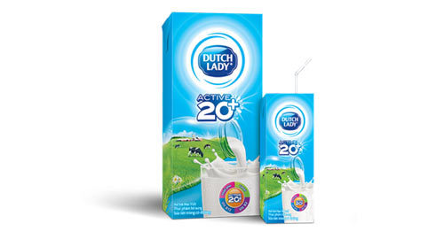 Ra mắt sữa Cô gái Hà lan Active 20+™