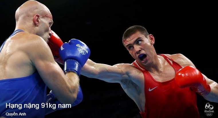 Vệ sĩ Tổng thống Nga giành HCV quyền anh Olympic 2016