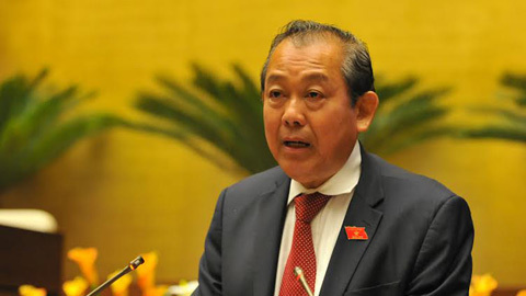 Ông Trương Hòa Bình làm Phó Thủ tướng thường trực