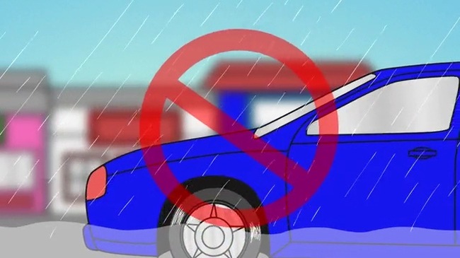 10 điều lưu ý để đảm bảo an toàn khi lái xe trong mưa bão