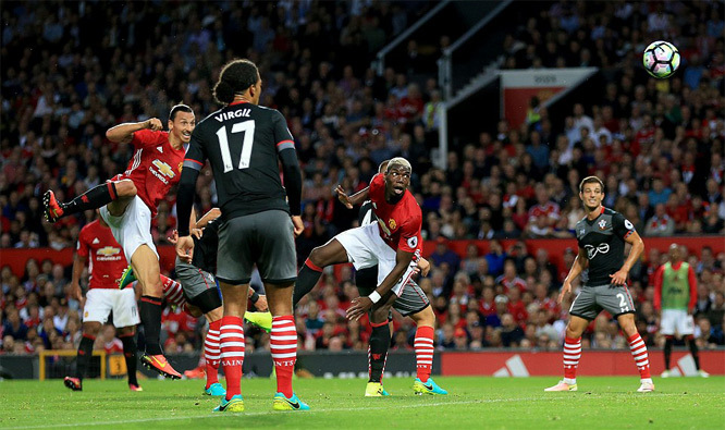 Video bàn thắng MU 2-0 Southampton