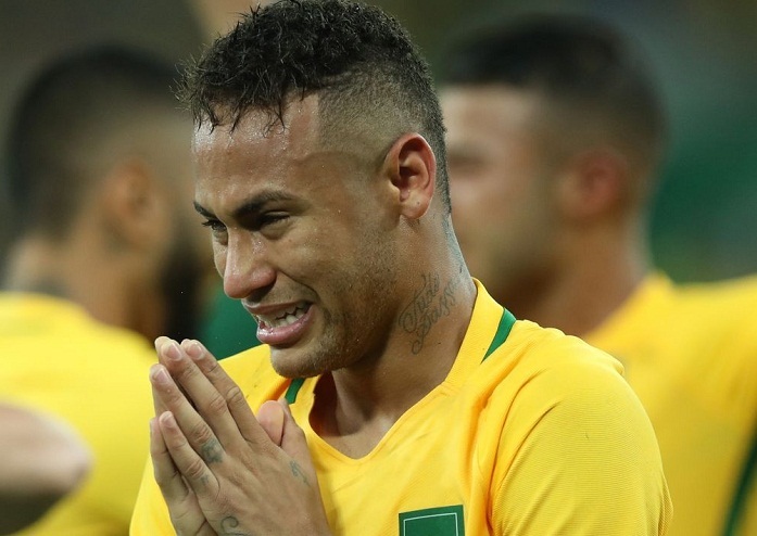 Giúp Brazil ẵm vàng Olympic, Neymar khóc như mưa