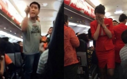Chân tướng hành khách 'giở trò' với tiếp viên hàng không